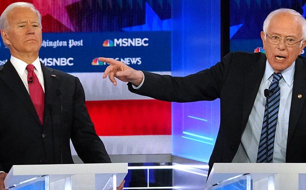 Joe Biden e Bernie Sanders