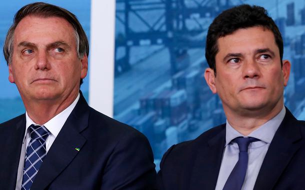 Jair Bolsonaro e Sergio Moro