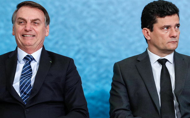 Jair Bolsonaro e Sergio Moro