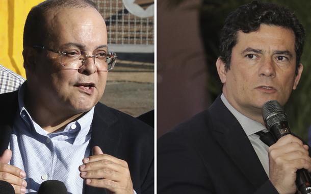 Ibaneis Rocha e Sérgio Moro