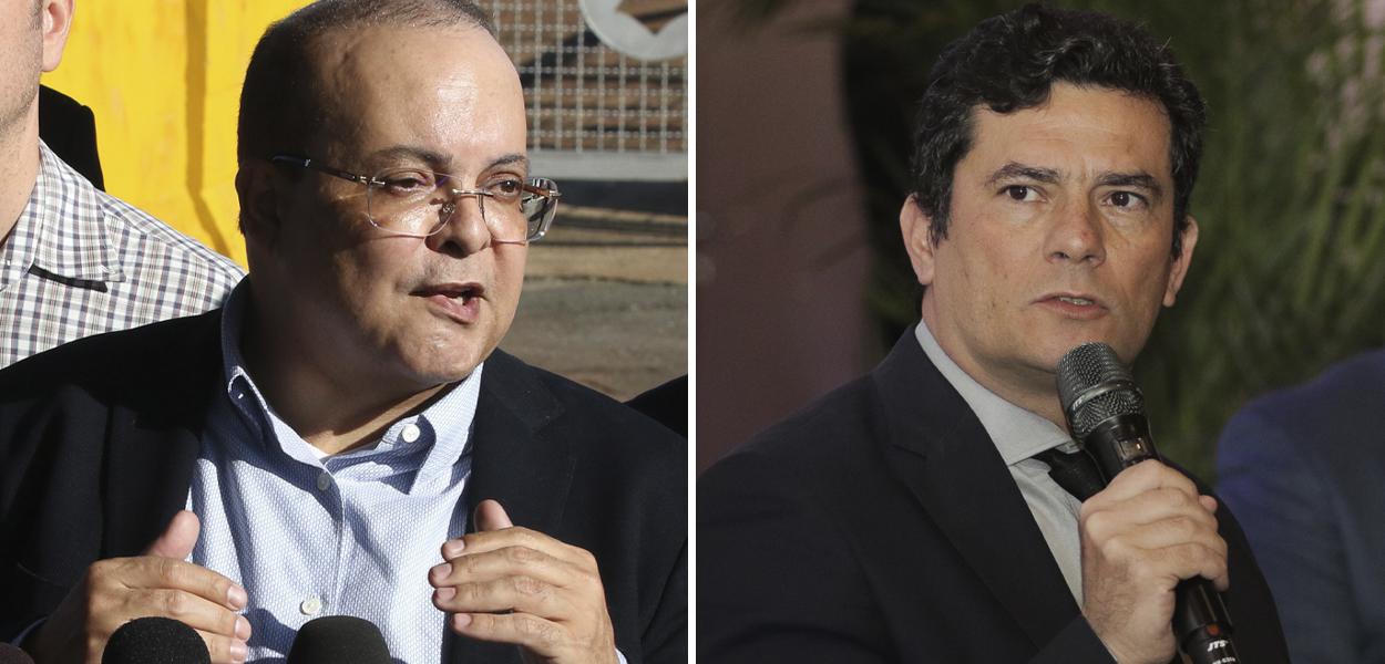 Ibaneis Rocha e Sérgio Moro