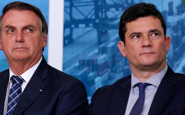 Jair Bolsonaro e Sérgio Moro