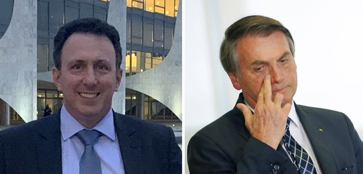 Samy Liberman e Jair Bolsonaro