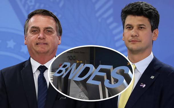 Jair Bolsonaro e Gustavo Montezano