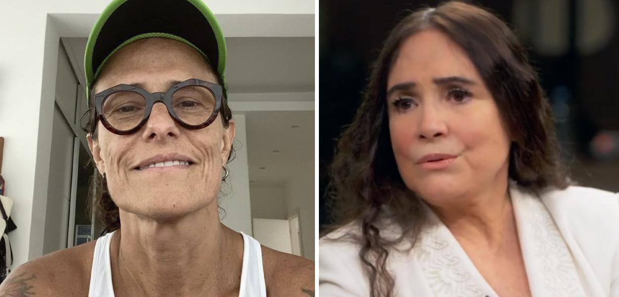 Zélia Duncan e Regina Duarte