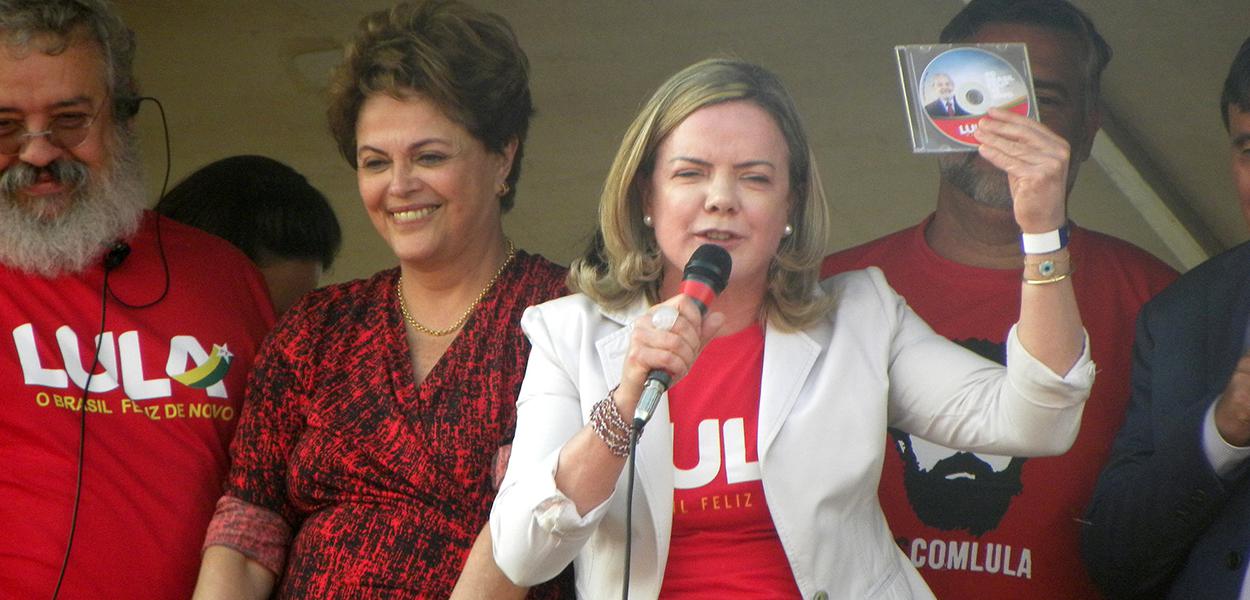 Dilma Rousseff e Gleisi Hoffmann