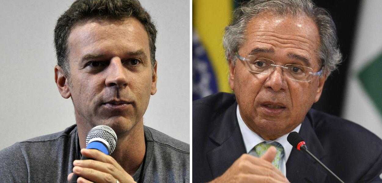 Eduardo Moreira e Paulo Guedes