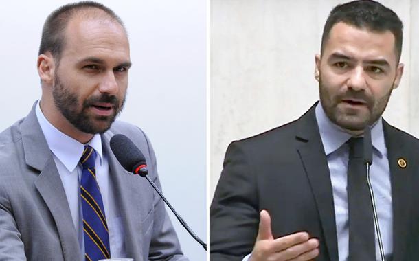 Eduardo Bolsonaro e Arthur do Val