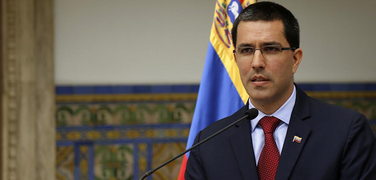 Ministro das Relações Exteriores da Venezuela, Jorge Arreaza