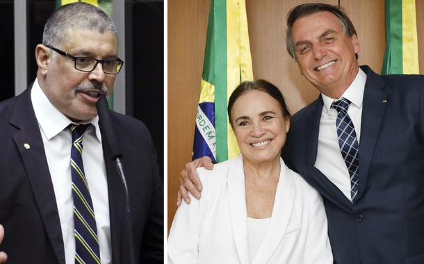 Alexandre Frota, Regina Duarte e Jair Bolsonaro