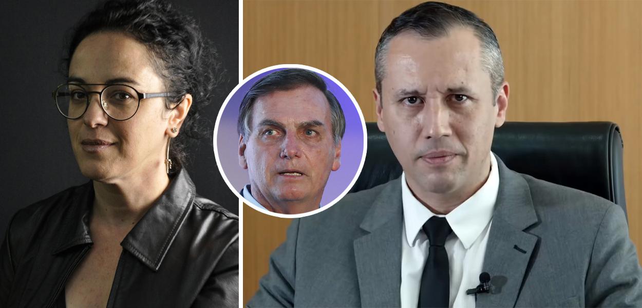 Marcia Tiburi, Jair Bolsonaro e Roberto Alvim