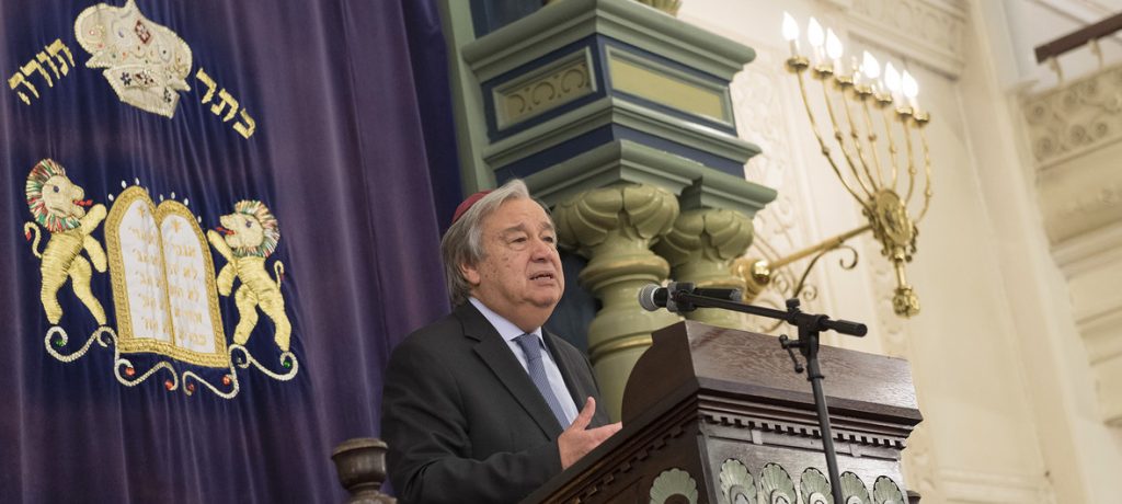 Secretário-geral da ONU, António Guterres