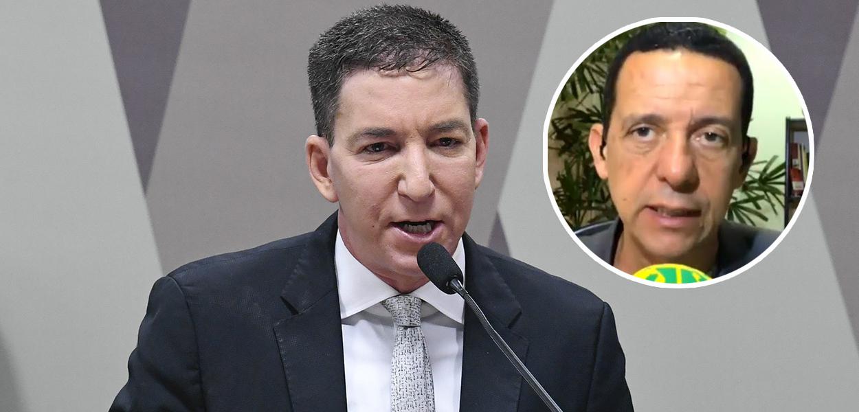 Glenn Greenwald e José Maria Trindade