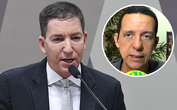 Glenn Greenwald e José Maria Trindade