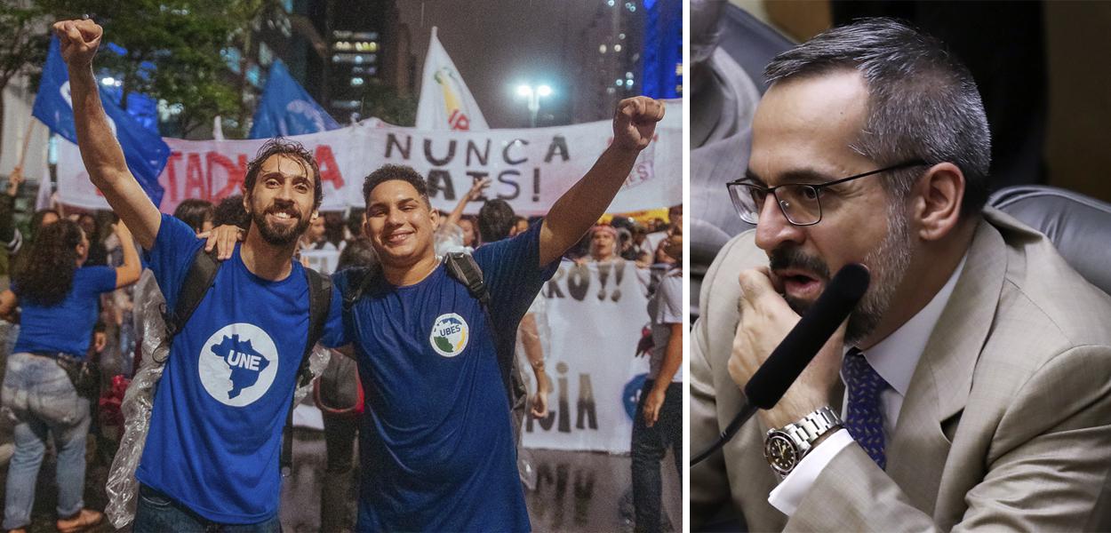 Iago Montalvão, Pedro Gorki e Abraham Weintraub
