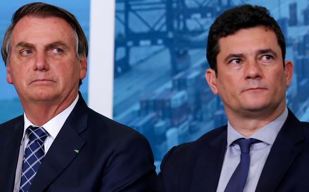 Jair Bolsonaro e Sergio Moro
