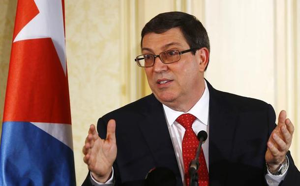 O chanceler de Cuba, Bruno Rodríguez 