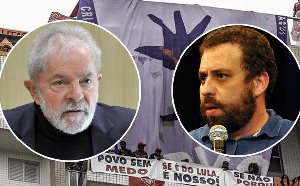 Lula e Guilherme Boulos