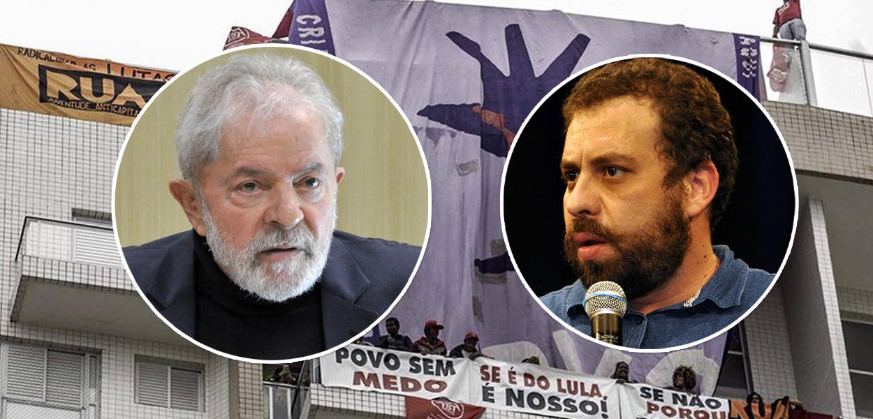 Lula e Guilherme Boulos