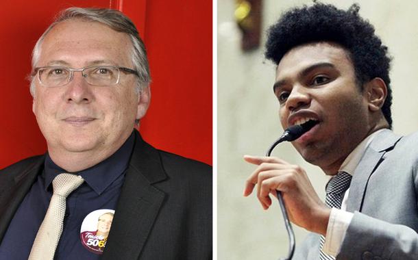 Vereadores Toninho Vespoli (PSOL) e Fernando Holiday (DEM)