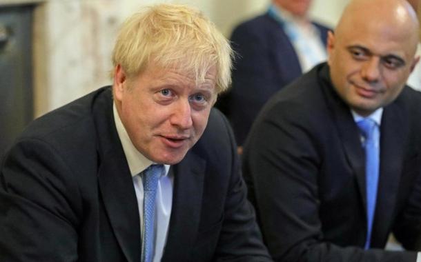 Boris Johnson e Sajid Javid