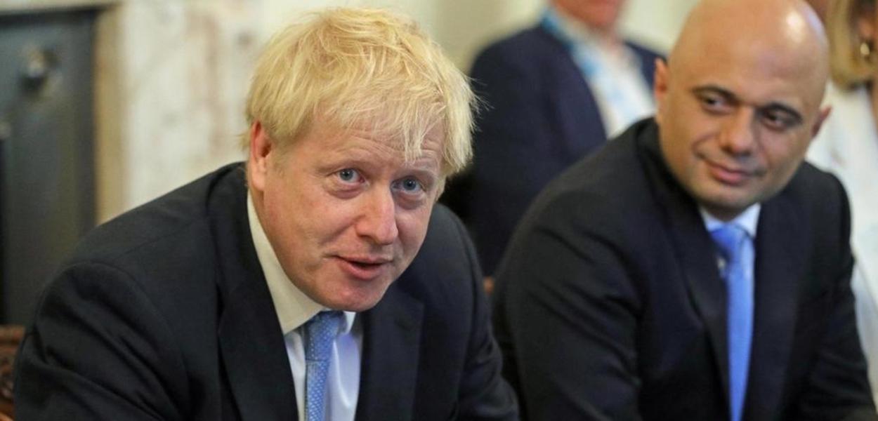 Boris Johnson e Sajid Javid