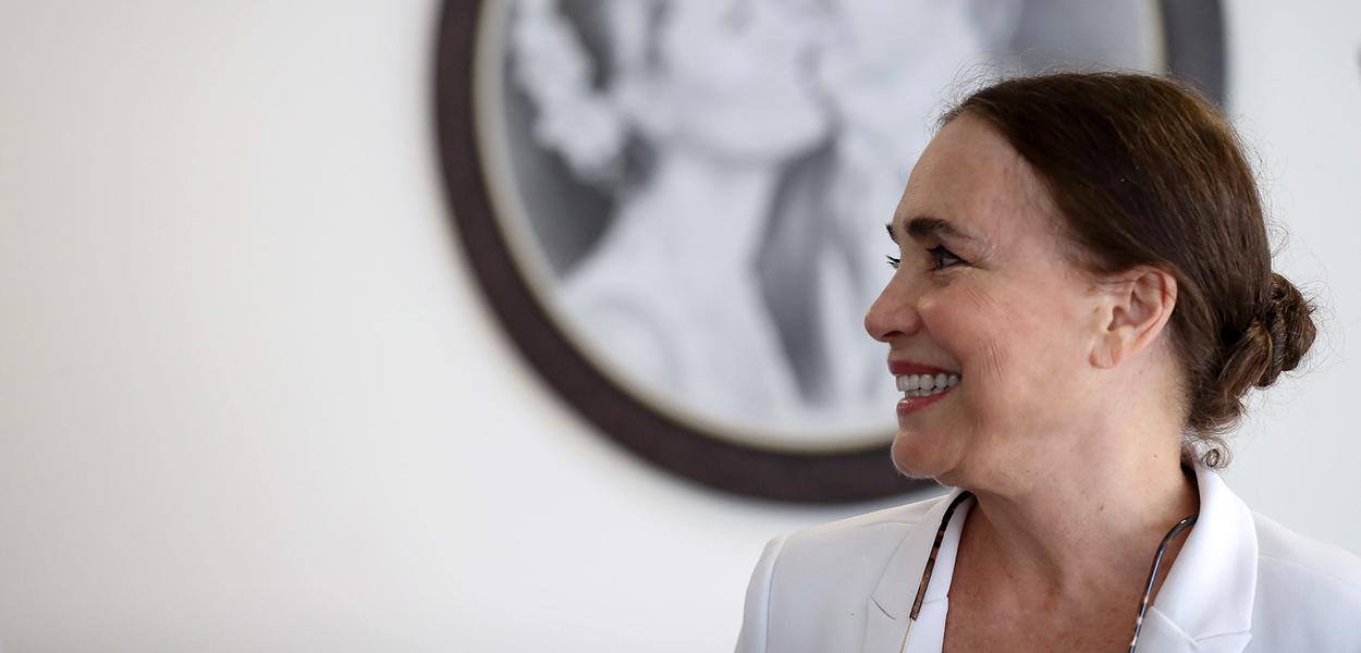 Encontro com Regina Duarte.