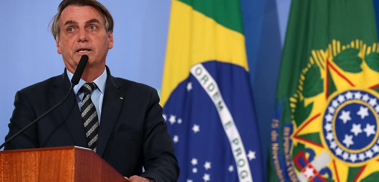 Palavras do Presidente da República, Jair Bolsonaro.