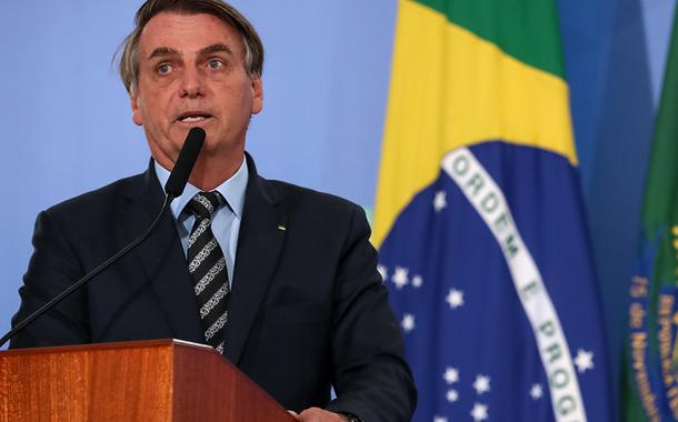 Palavras do Presidente da República, Jair Bolsonaro.