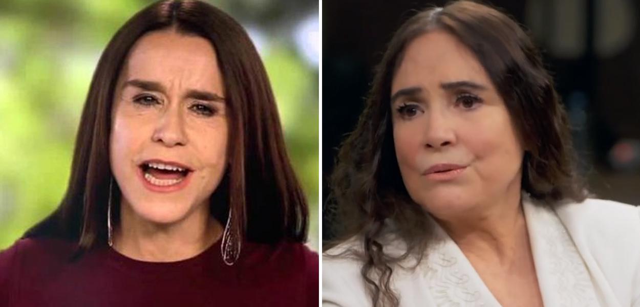 Lucélia Santos e Regina Duarte