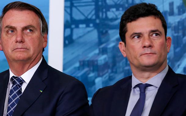 Jair Bolsonaro e Sergio Moro