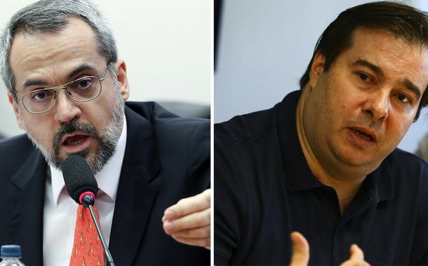 Abraham Weintraub e Rodrigo Maia