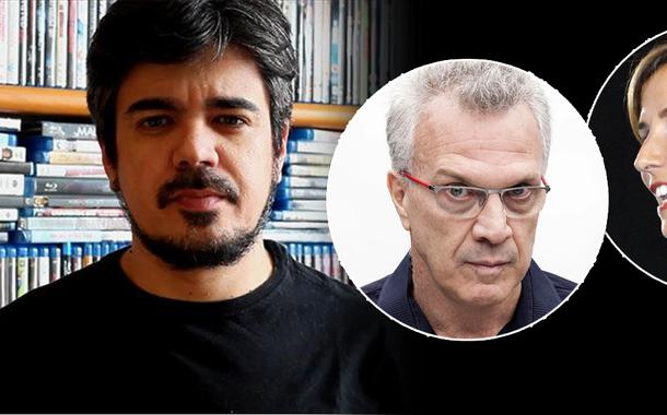 Pablo Villaça, Pedro Bial e Petra Costa
