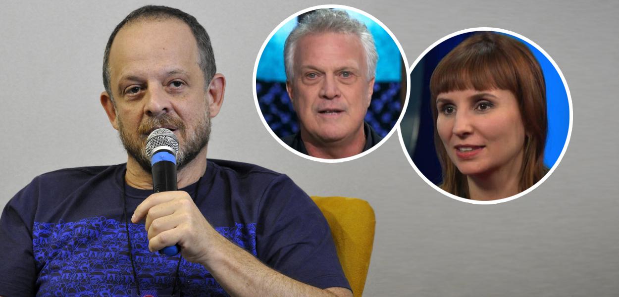 Breno Altman, Pedro Bial e Petra Costa