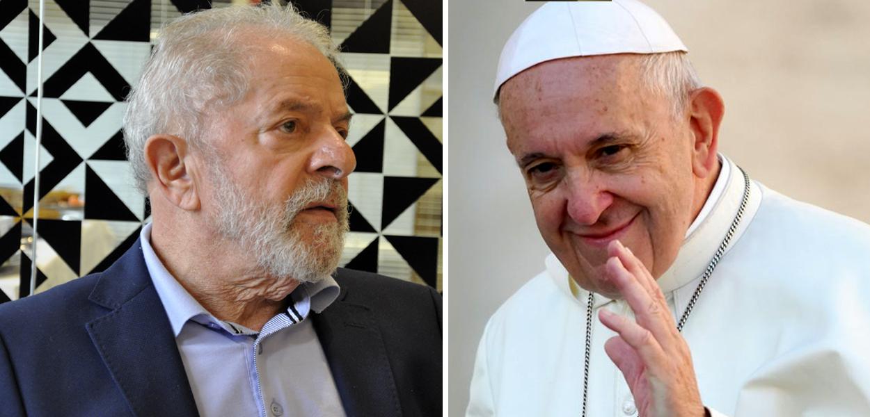 Lula e o Papa Francisco