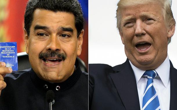 Nicolás Maduro e Donald Trump