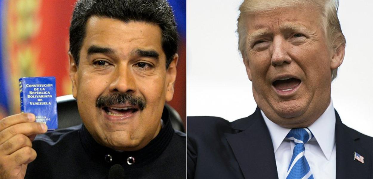 Nicolás Maduro e Donald Trump