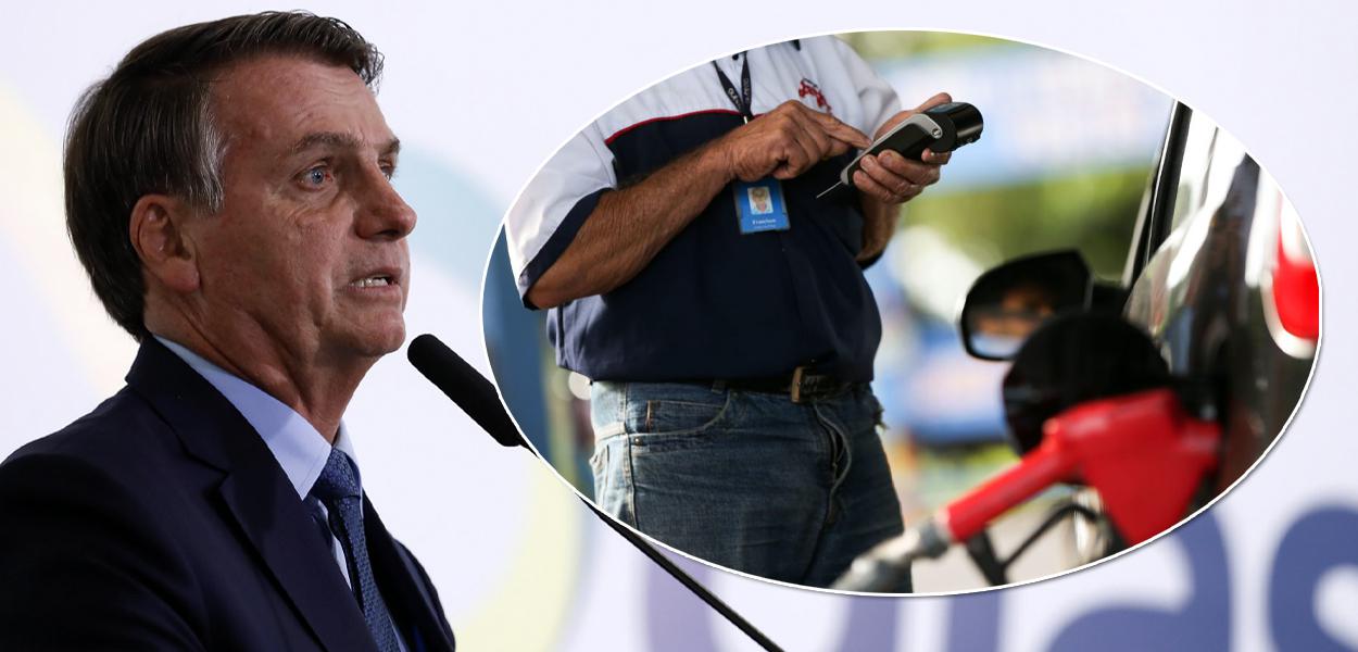 Bolsonaro - preços de gasolina