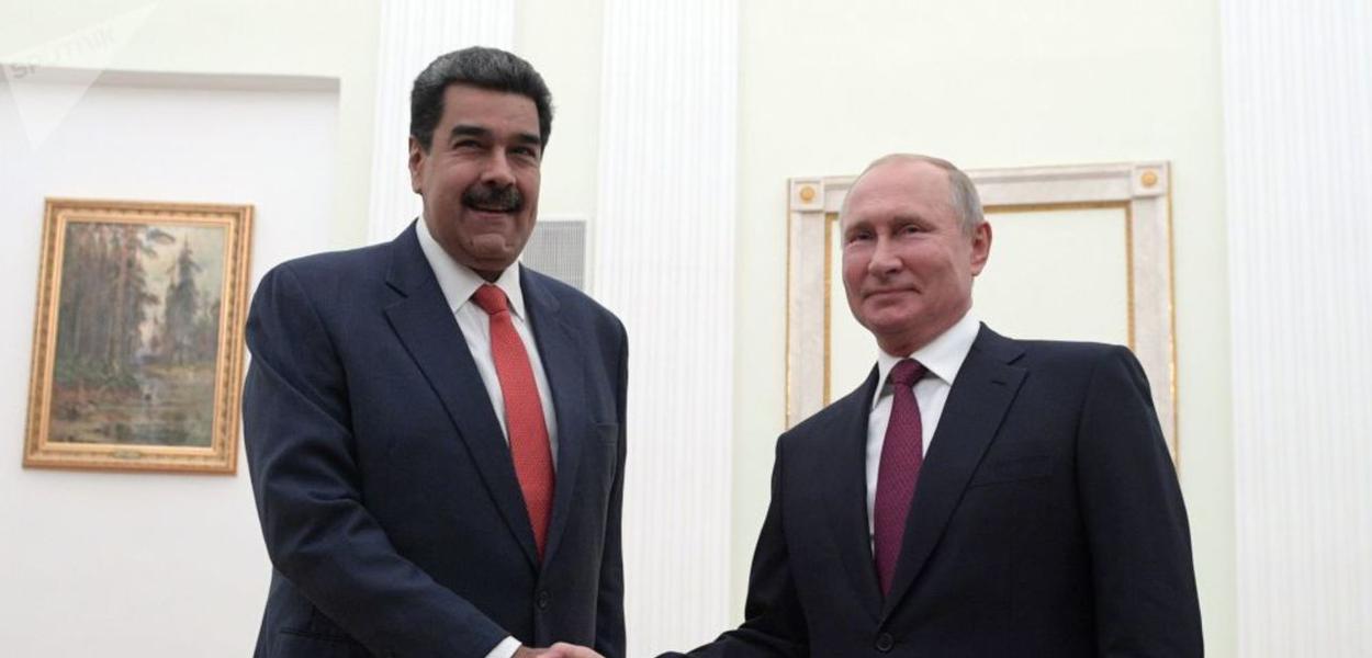 Nicolás Maduro e Vladimir Putin