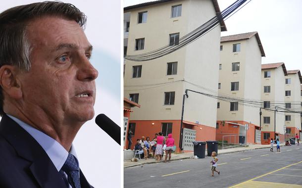 Jair Bolsonaro; apartamentos do Programa Minha Casa, Minha Vida