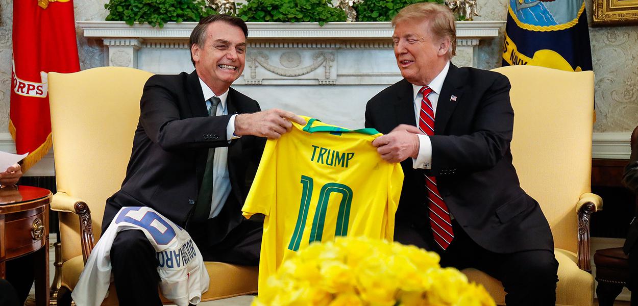 Jair Bolsonaro e Donald Trump