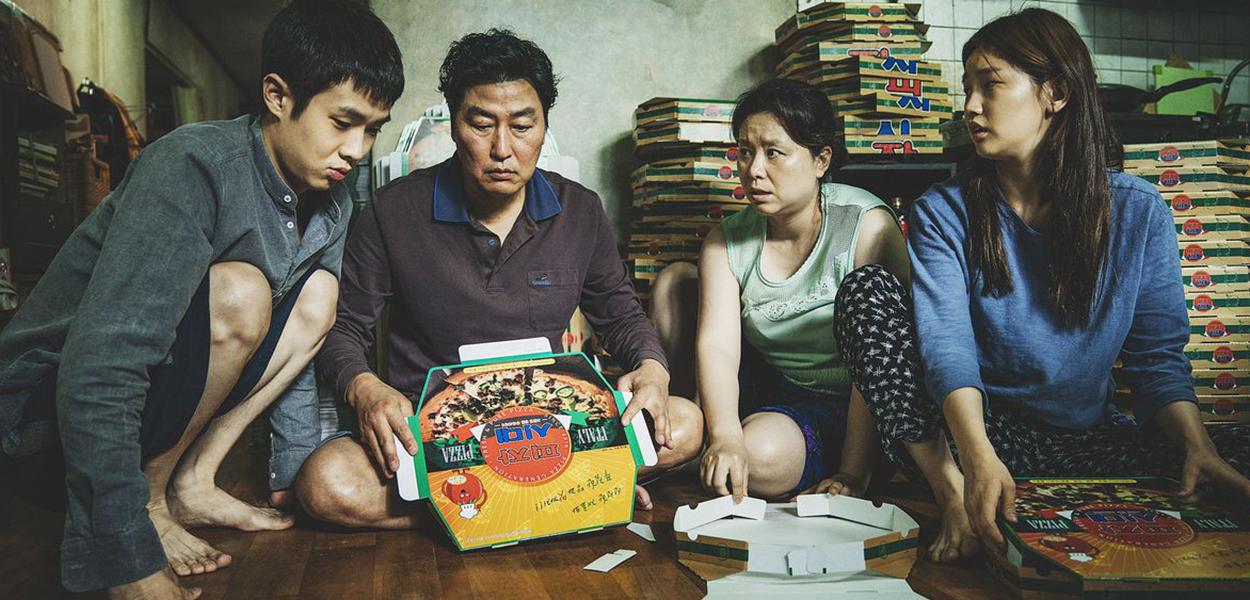 Cena do filme "Parasita"