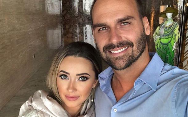 Heloísa e Eduardo Bolsonaro