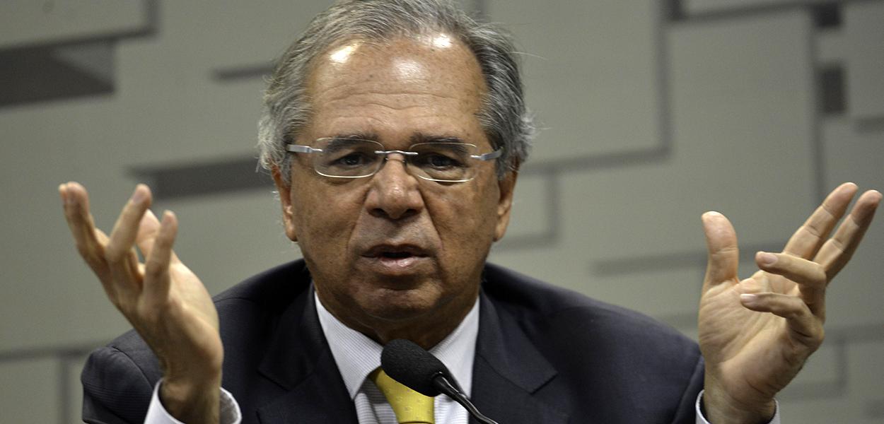 O ministro da Economia, Paulo Guedes