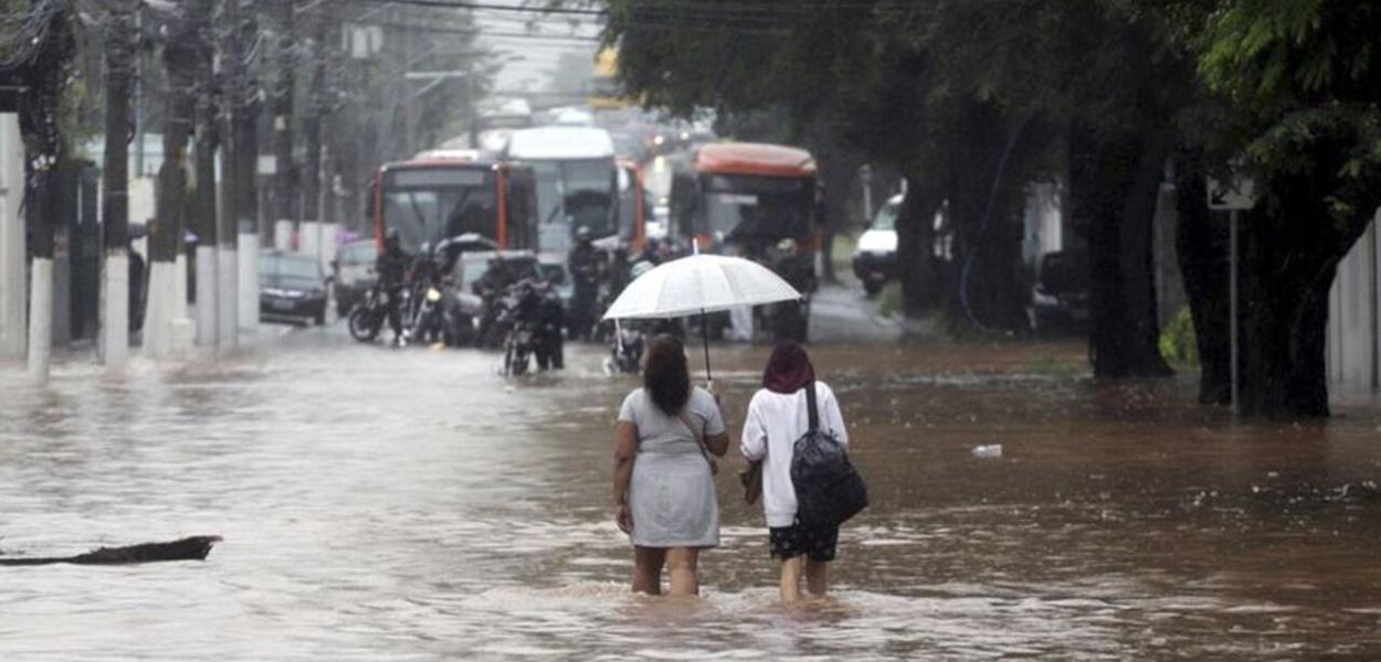Alagamento em São Paulo