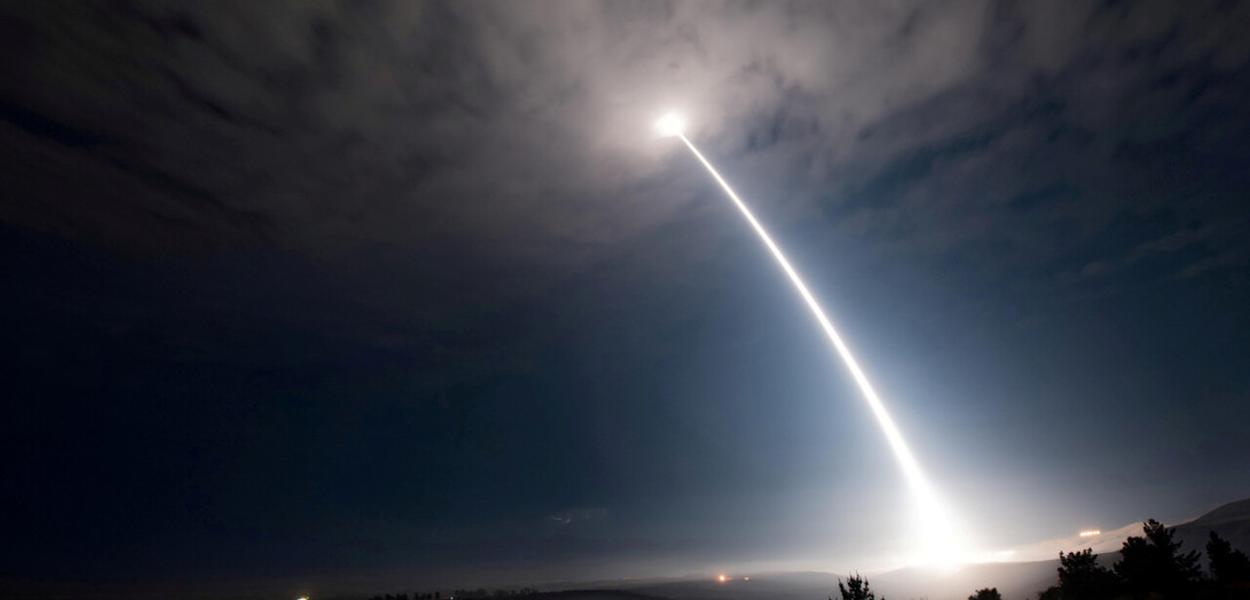 Míssil balístico intercontinental Minuteman III, dos EUA