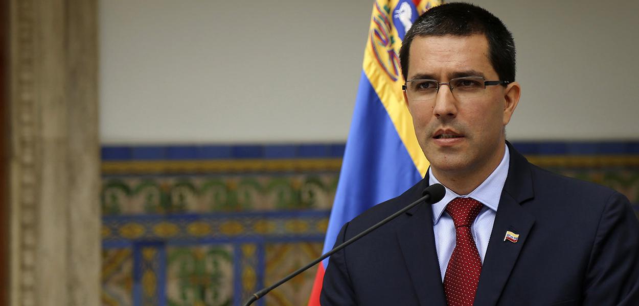 Ministro das Relações Exteriores da Venezuela, Jorge Arreaza