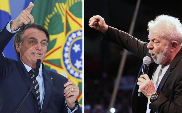 Jair Bolsonaro e Lula