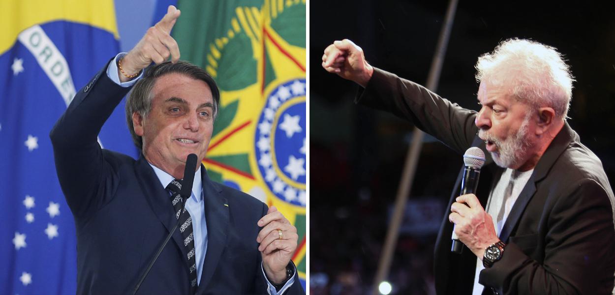 Jair Bolsonaro e Lula