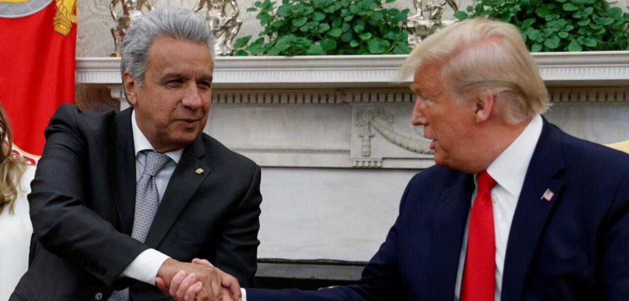 Lenín Moreno e Trump
